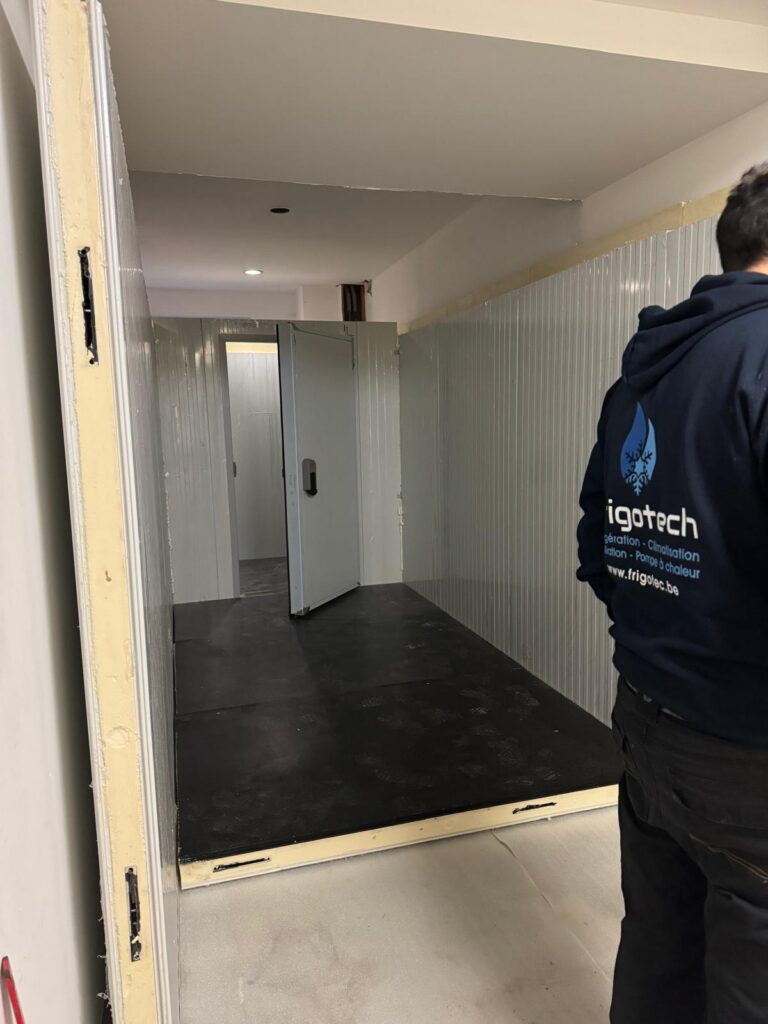 Installation chambre froide au Théâtre Royal de la Monnaie